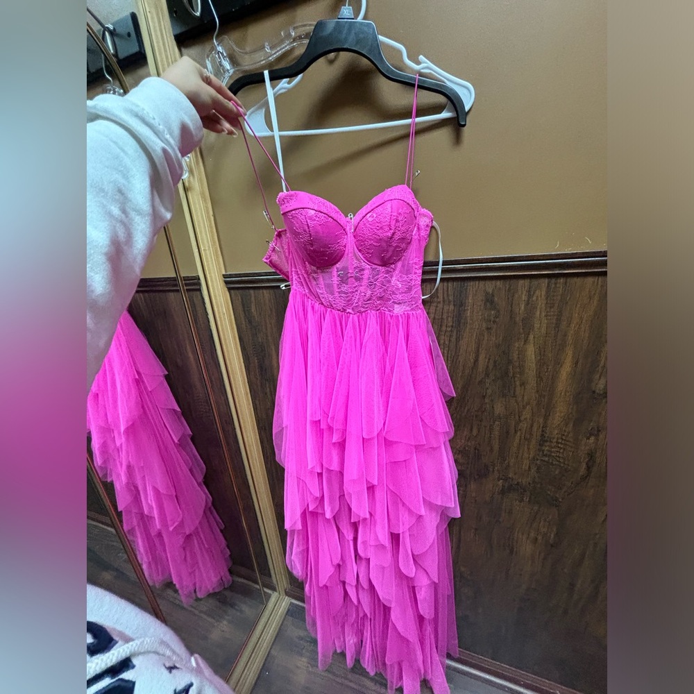 PINK PROM DRESS